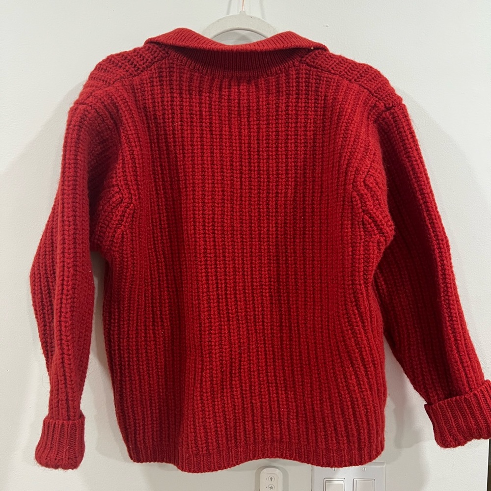 Eddie Bauer button down collared sweater - Picture 2 of 3